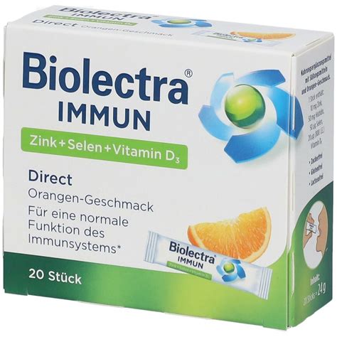 hermes biolectra immun direct 1 x teglich|Hermes biolectra immun direct 20 vrećica.